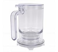 SUNGOOYUE Taza Infusora de té, Tetera Dispensadora Inferior de PP con Filtro Visible, Transparente de Hojas Sueltas de 500 Ml, Preparación con una Sola Mano para Viajeros de Escritorio de Oficina