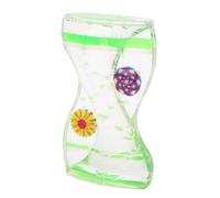 SUNGOOYUE Temporizador de Burbujas Líquidas Acrílico Colorido Reloj de Sensorial Juguete de Escritorio Relajante Ayuda de Enfoque Visual para el Hogar Oficina Aula Adultos Niños Delfín (Estilo