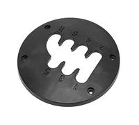 SUNGOOYUE TH8A, Kit de Actualización de Placa Media de Palanca de Cambios de Tiro Corto con Amortiguación de Molde, Accesorios de Engranajes ABS Negros para Entusiastas de los Juegos de