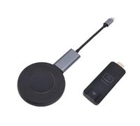 SUNGOOYUE Transmisor y Receptor de Interfaz Multimedia HD Inalámbrico, Decodificación 4K 1080P 60Hz Banda Dual Alcance de 50 M Plug and Play, con 4 Transmisiones a 1 Recepción, para