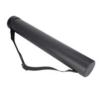 SUNGOOYUE Tubo de Suministros de Arte Impermeable (Black) | Tubo de almacenamiento de dibujo retráctil para mapas, cubierta abatible impermeable, diseñadores de pintura