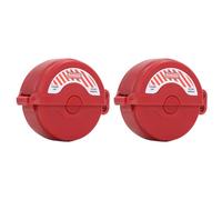 SUNGOOYUE Válvula de Compuerta de 1 a 2 1/2 Pulgadas, Alta Resistencia Al Impacto, Orificios de Bloqueo Dobles para Operación Segura en Ambientes Hostiles, Material PA, Ideal para Sistemas de