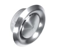 SUNGOOYUE Ventilación de Techo Redonda Ventilación de Aire de Acero Inoxidable 3 Tamaños Volumen de Aire Ajustable Montaje en Pared o Techo para Suministro de Escape Interior en Baño Cocina Lavadero