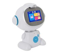 SUNGOOYUEl Robot de Aprendizaje Interactivo por Voz AI, Pantalla Táctil HD y Reconocimiento de Voz Enseña El Abecedario y Las Matemáticas a Través de Juegos Conversacionales para Niños de 3 a 8