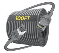 SUNGUY 30M Starlink Gen 3 Cable Starlink Standard Generación 3, Cable de Extensión Impermeable de Repuesto, Accesorios para Satélite Star Link Standard V3 (100FT/30M)