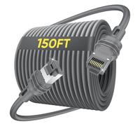 SUNGUY 45M Starlink Gen 3 Cable Starlink Standard Generación 3, Cable de Extensión Impermeable de Repuesto, Accesorios para Satélite Star Link Standard V3 (150FT/45M)