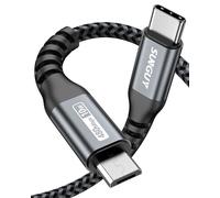 SUNGUY Cable USB C a Micro USB, carga dispositivos Micro USB 2.0, 0.5M USB Tipo C a Micro USB Cable de Datos Compatible con MacBook (Pro), Samsung Galaxy S20/S9/S9+/S10,Moto Z/Z2-Gris