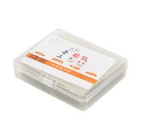 Sunicon 500 Uds papel de turrón papel de oblea de arroz comestible hojas para envolver dulces hechas a mano