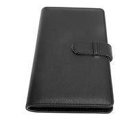 Sunicon Álbum de Fotos, 108 Bolsillos Álbum Fotográfico de Cuero PU de Gran Capacidad de 3 Pulgadas con Hebilla de Bloqueo para Mini 12 11 y Otras Fotos de Cámaras Mini Series (Black)