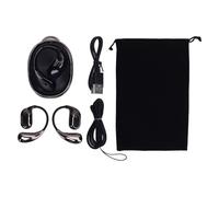 Sunicon Auriculares traductor de Idiomas, Auriculares de traducción de Dos vías Bluetooth admite 144 Idiomas para Negocios de Viajes (Negro)