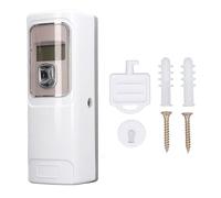 Sunicon Automatic LCD Fragrance Dispenser, Wall Mount Standing ABS Auto Air Freshener Dispenser Programmable Aerosol Spray Perfume Dispenser for Bathroom Hotel Office