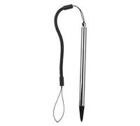Sunicon Bolígrafo de Punta Dura resistivo, bolígrafo de Pintura táctil con Cuerda de Resorte para POS, PDA, PC Industrial, navegador de Coche, Adecuado (Silver)
