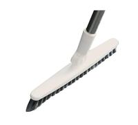 Sunicon Brosse à crevasses à long manche, brosse de nettoyage de sols de cuisine, outil de nettoyage de crevasses pour carrelage, salle de bain, cuisine, terrasse, coins de (Beige 120cm)