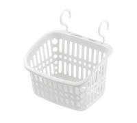 Sunicon Cesta de almacenamiento de plástico para colgar, acero inoxidable, resistente al óxido, para baño, ducha, cesta de almacenamiento para baño, cocina, para champú,
