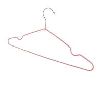 Sunicon Cintres antidérapants sans trace multifonctions robustes à suspendre secs et humides pour placard de chambre à coucher, chemises, pantalons (Rose)
