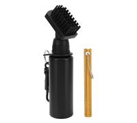 Sunicon Club Cleaner Brush, 150 ml a prueba de fugas botella exprimible Club Cleaner cepillo de agua con clip de retención herramienta afiladora de ranuras (Gold)