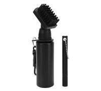 Sunicon Club Cleaner Brush, 150 ml a prueba de fugas botella exprimible Club Cleaner cepillo de agua con clip de retención herramienta afiladora de ranuras (Black)