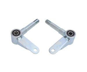 Sunicon Eje de nudillo de dirección de rueda delantera de 15 mm para 110 125 168 200F Go Kart Quad ATV