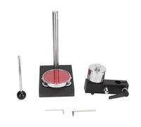 Sunicon Hardness Tester Stand, High Strength Tempered Glass Platform Rubber Durometer Test Stand for Testing Soft Rubber, Plastics, Leather