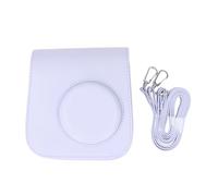 Sunicon Instant Camera Protective Case with Removable Adjustable Strap Retro Rain Proof Scratch Resistant PU Leather Bag for SE 7 Plus (Purple)