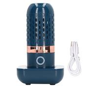 Sunicon Lavadora Automática de Frutas y Verduras, Purificador de Frutas y Verduras Limpiador en Forma de Cápsula Máquina Desinfectante Carga USB