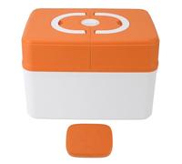 Sunicon Medicine Storage Box, Home Emergency Full Set First Aid Kit Storage Box School Medicine Box Primary School First Aid Kit Medical Box (Orange)