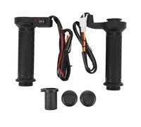 Sunicon Motorcycle Heated Hand Grip, 12V IP67 3 Gears Temperature Adjustable Motorcycle Heated Handlebars Handlebar Grip Heater for Motorcycle, ATV
