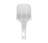 Sunicon Punta de bastón estilo gancho de bola rodante, punta de bastón eléctrico con accesorio de reemplazo de luz para bastón para caminar ciego