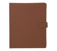 Sunicon Sheet Music Folder A4 3 Ring Piano Binder Universal for Band Orchestra Choir with Page Numbers (Marrón)