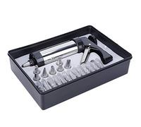 Sunicon Stainless Steel Cookies Press,Cookies Press for Baking Cake Pastry Decorating Nozzle Set for DIY cake Maker Baking Supplies Christmas