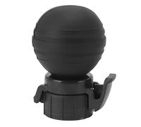 Sunicon Tapa para botella de refresco, tapa de silicona a prueba de fugas para bebidas carbonatadas, tapa de bomba de aire, tapa de bomba Fizz Keeper, tapas de tapón protector (Black)