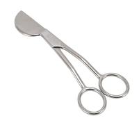 Sunicon Tijeras de pico de pato de 6 pulgadas, tijeras de mango curvado doble curvado para costura de tela bordada de alfombras