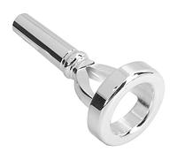 Sunicon Tuba Boquilla Entrenador, Boca de Ejercicio Equipo de Instrumentos Musicales con Revestimiento de Plata Grueso