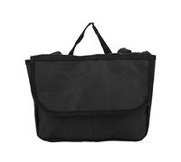 Sunicon Walker Bag, tejido de poliéster cifrado 600D, 3 bolsillos grandes, bolsa lateral ligera para reposabrazos de silla de ruedas (Black)
