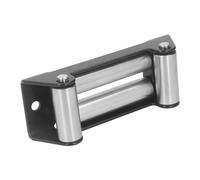 Sunicon Winch Roller Fairlead, Heavy Duty 6000 LB Winch Roller Fairlead Durable Winch Cable Guide Roller Industrial Use Metal ABS Material