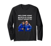 Sunita Williams & Butch Wilmore - Butch & Suni, BIENVENIDO A CASA Manga Larga