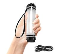 SunJack Waterproof LightStick (TM) Mini - Luz LED portátil de 100 lúmenes con banco de energía de 2600 mAh para camping, mochileros, emergencia y kit de supervivencia