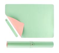 Sunjiyan Alfombra de mesa de manicura (SOLO MAT) Cojín plegable para reposamanos de manicura, cubierta de mesa de manicura de cuero PU suave, protector de mesa de manicura