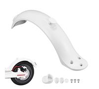 SUNJULY Guardabarros Trasero Xiaomi M365, 1PCS Guardabarros de Scooter Partes de Scooter, Accesoriosde Repuesto con Gancho - Blanco
