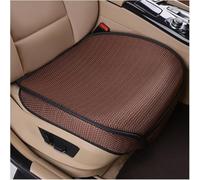 Sunkangkang Car Front Seat Bottom Cover, Transpirable Anti Slip Auto Frontseat Cushion Mat with Storage Pocket, Comfortable Vehicle Interior Chair Protection Pad, Universal for SUV Sedan Truck(Coffee)