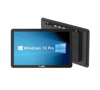 SunKol 10,1 Pulgadas Panel PC Industrial Embebido,IP65 Pantalla Táctil Capacitiva 1280 * 800,VESA,Windows 10 Computer para Automatización,HDMI,LAN,4xUSB,2xRS232(I3-7100U,8GB RAM 256GB SSD)