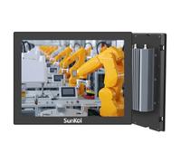 SunKol 12.1 Inch Narrow Bezel Industrial Panel PC,Fanless Embedded Touchscreen,I7-1255U,16GB DDR4 RAM 1TB SSD,IP65 Front,Windows 11 Pro,VESA Mount for Warehouse,Logistics,Automation