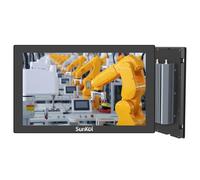 SunKol 13.3 Inch Narrow Bezel Industrial Panel PC,Fanless Embedded Touchscreen,I7-1255U,IP65 Front,VESA Mount for Warehouse,Logistics,Automation (No RAM&Storage&System)