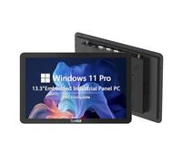 SunKol 13,3" Panel PC Industrial Embebido IP65 Pantalla Táctil Capacitiva