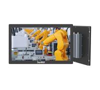 SunKol 15.6 Inch Narrow Bezel Industrial Panel PC,Fanless Embedded Touchscreen,I7-1255U,IP65 Front,VESA Mount for Warehouse,Logistics,Automation (No RAM&Storage&System)