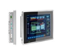 SunKol PC de Panel Integrado Industrial de 10,4 Pulgadas, computadora de Panel de Pantalla táctil capacitiva de 10 Puntos, 2xUSB3.0,HDMI,2xRS232,2xLAN (J6412, sin RAM, sin SSD, sin Sistema)