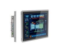 SunKol PC de Panel Integrado Industrial de 15 Pulgadas, computadora de Panel de Pantalla táctil Industrial capacitiva de 10 Puntos, 2xUSB3.0,HDMI,2xRS232,2xLAN (J6412, 4GB RAM 128GB SSD)