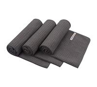 Sunland Toalla de Microfibra para Gimnasio Toallas Deportivas absorbentes y de Secado rápido para Entrenamiento, Fitness, Yoga, Camping, Viajes,40 x80 cm Paquete de 3 Unidades(Gris)