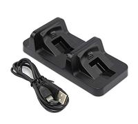Sunlera Dual USB Cargador Universal inalámbrico Joystick estación de Carga del Soporte del Muelle de Carga de la Base del sostenedor de Compatible con la PS4