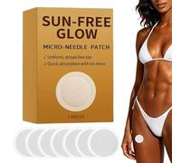 Sunless Tanner Patches, Bronzing Accelerator Set, 7 Stück Self Tan Stickers, Even Enhancer Beach Vacation Summer Glow Spa Salon Home Travel Body Tan Care Waterproof Long Lasting Use